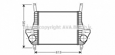 AVA QUALITY COOLING iv4079 -  Интеркулер